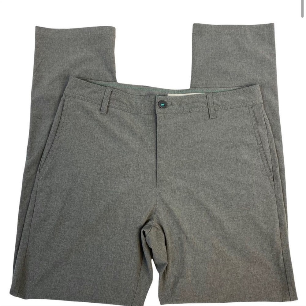 LINKSOUL - JOHN ASHWORTH & CO. Mens Golf Pants Size 34 Gray